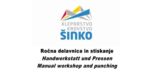 Proizvodnja (ročna delavnica in stiskanje)